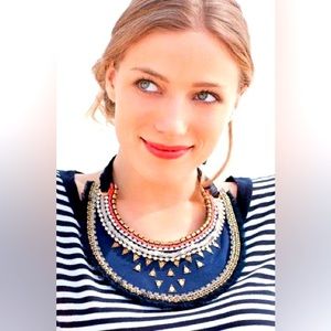 Stella & Dot Festival Til Dawn Satin Ribbon Necklace